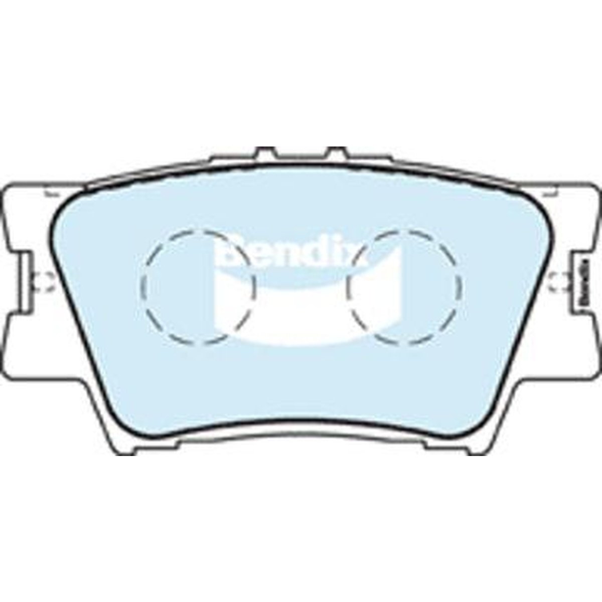 Bendix EV Hybrid Brake Pad Rear SET DB1832  EV
