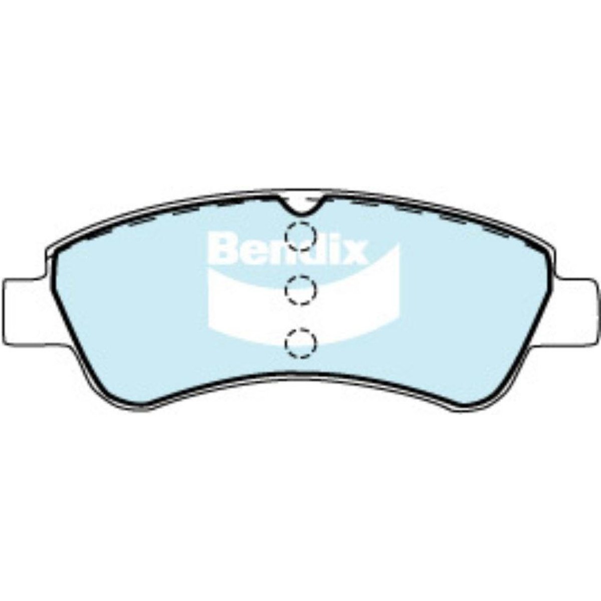Bendix EURO Brake Pad Set Front DB1923 EURO+
