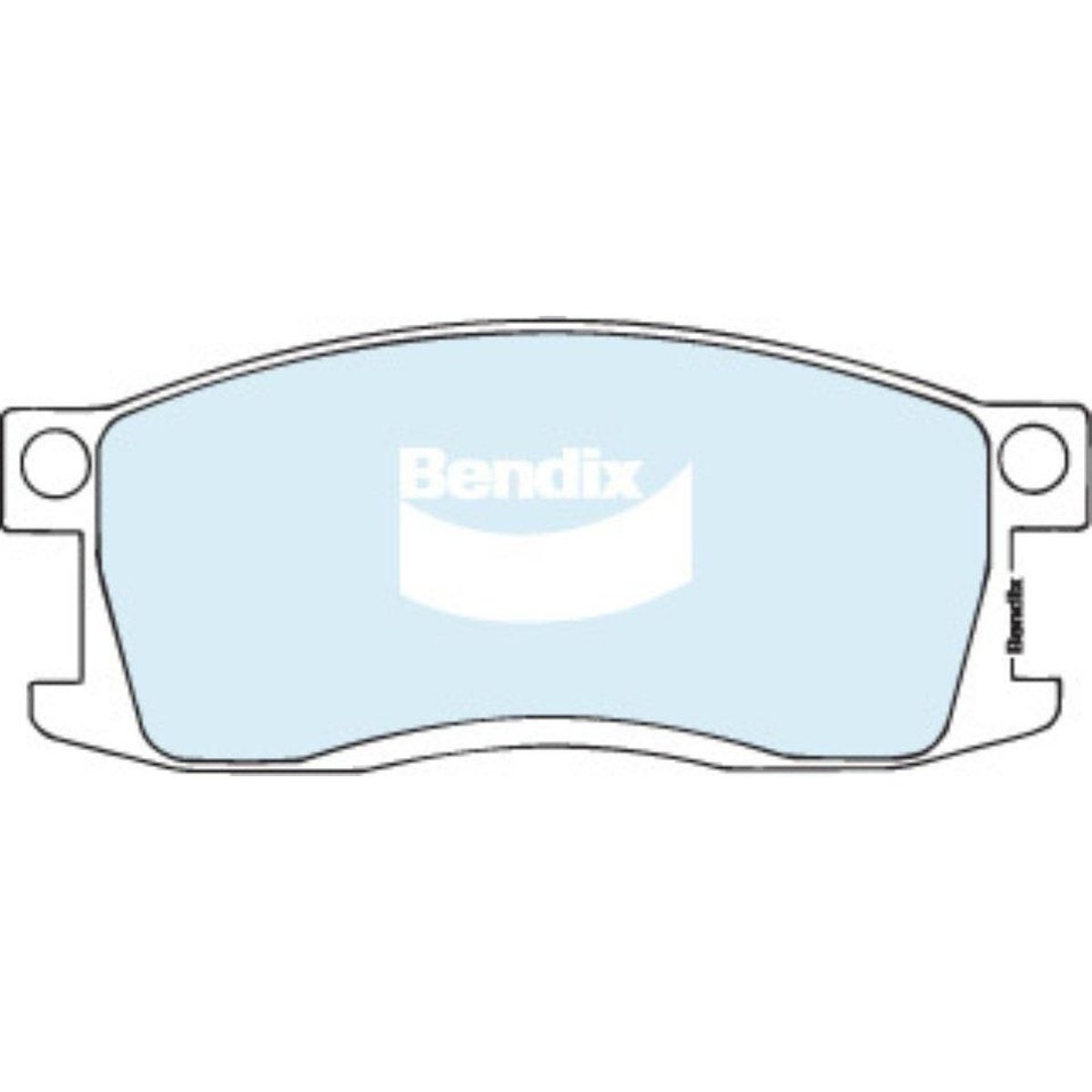 Bendix General CT Brake Pad Set Rear DB198 GCT