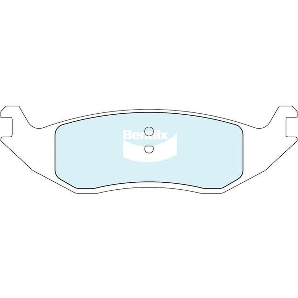 Bendix Heavy Duty Brake Pad Set Rear DB2104 HD