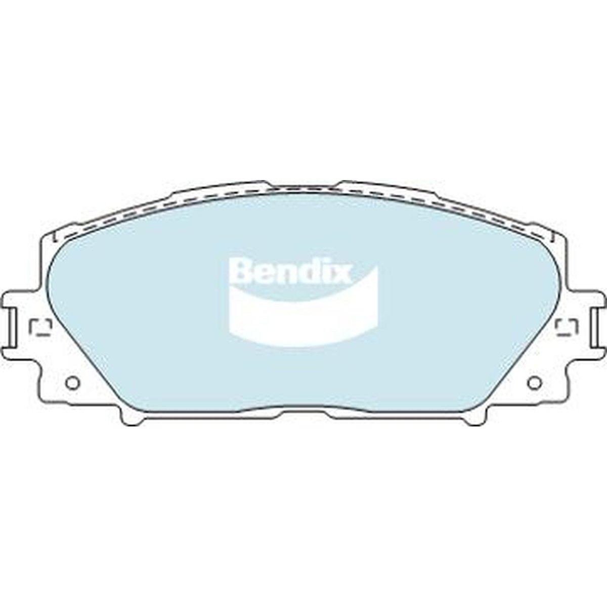 Bendix EV Hybrid Brake Pad Front SET DB2159  EV