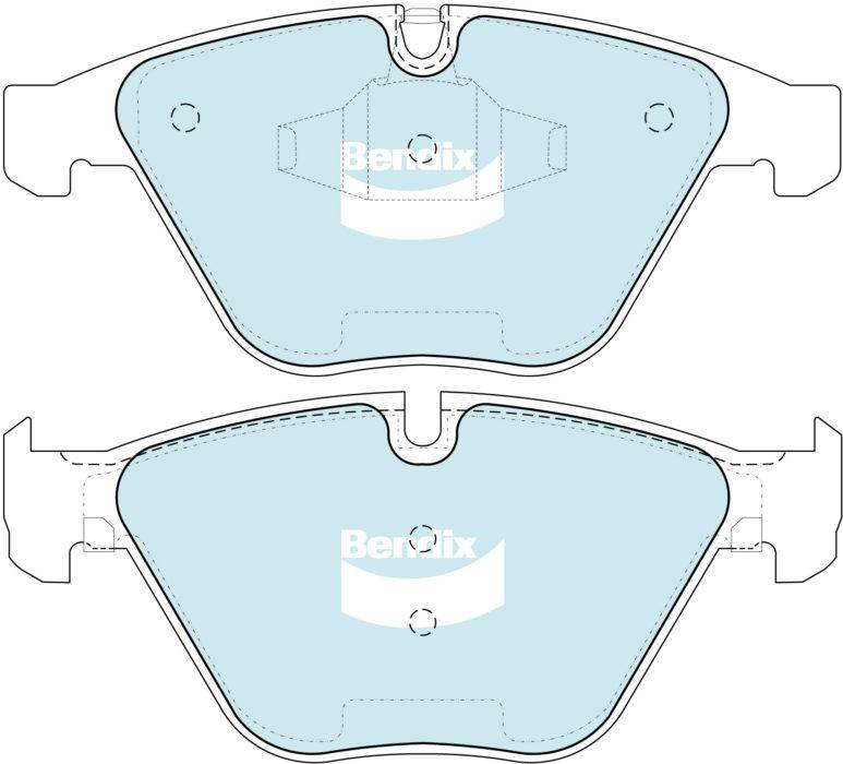 Bendix EURO Brake Pad Set Front DB2194 EURO+