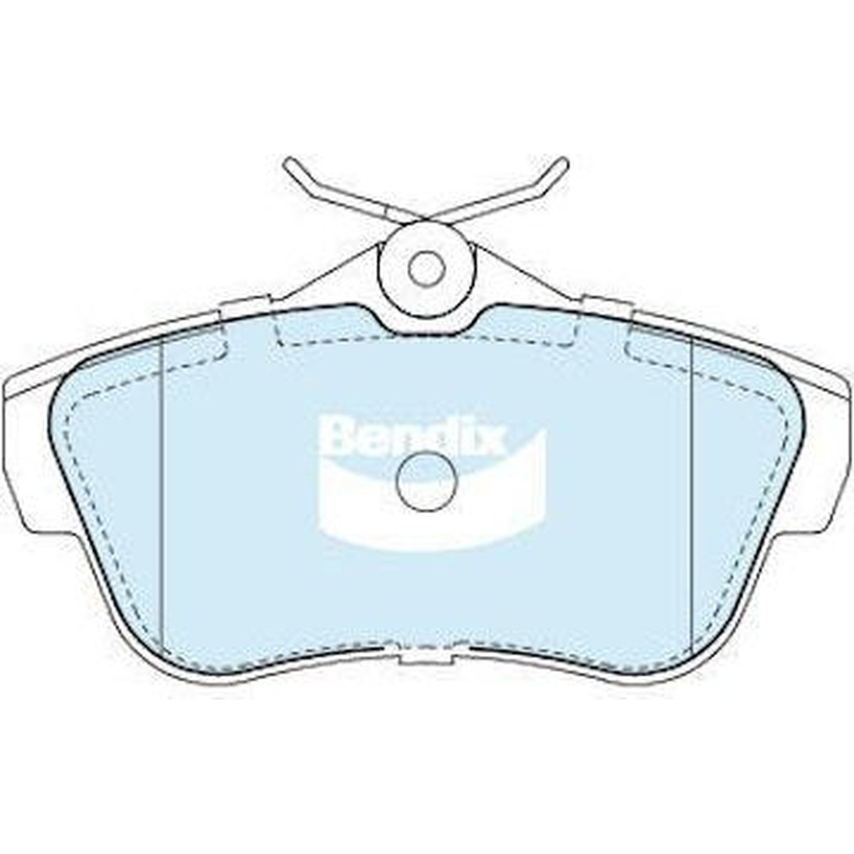 Bendix Heavy Duty Brake Pad Set Rear DB2327 HD