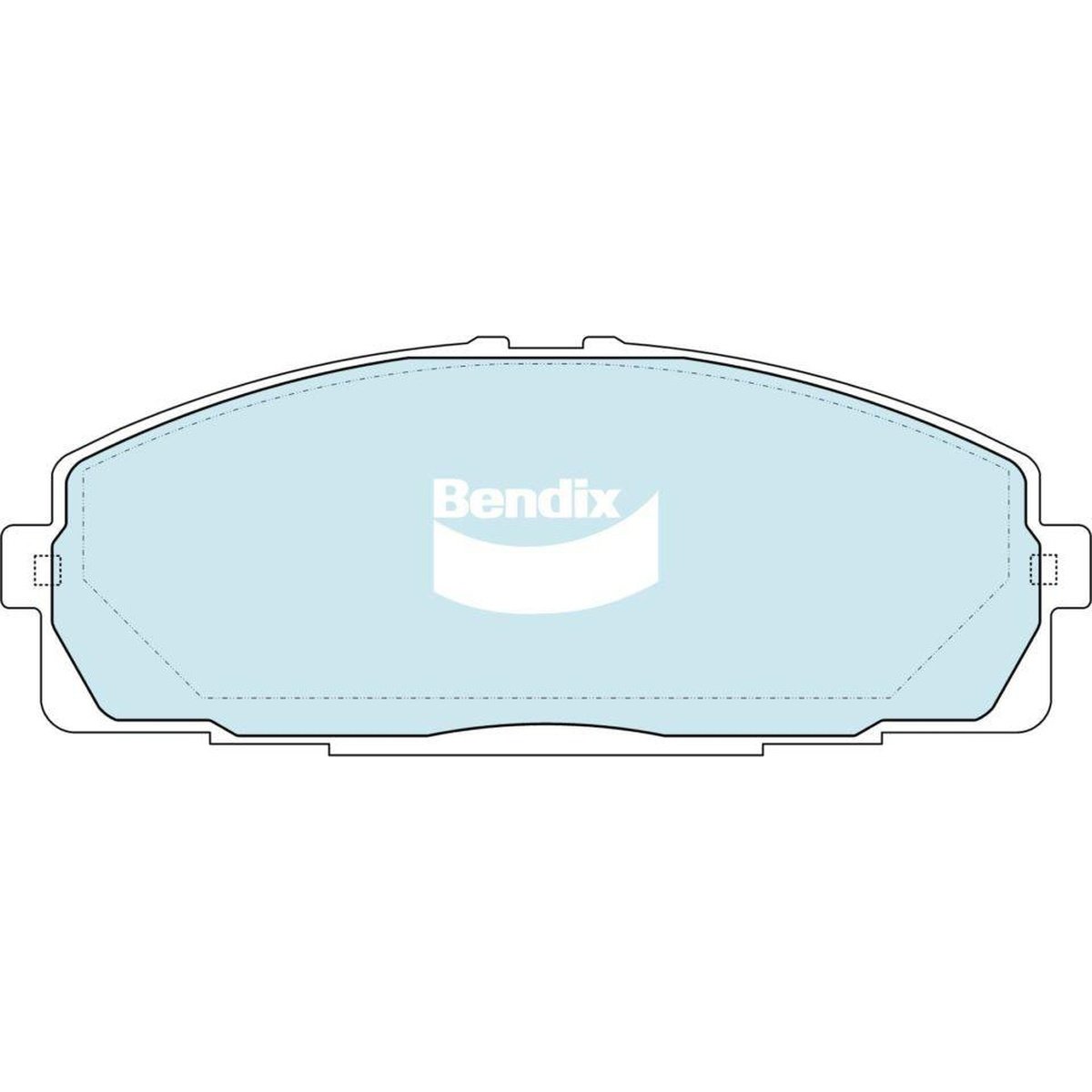Bendix Heavy Duty Brake Pad Set Front DB2482 HD