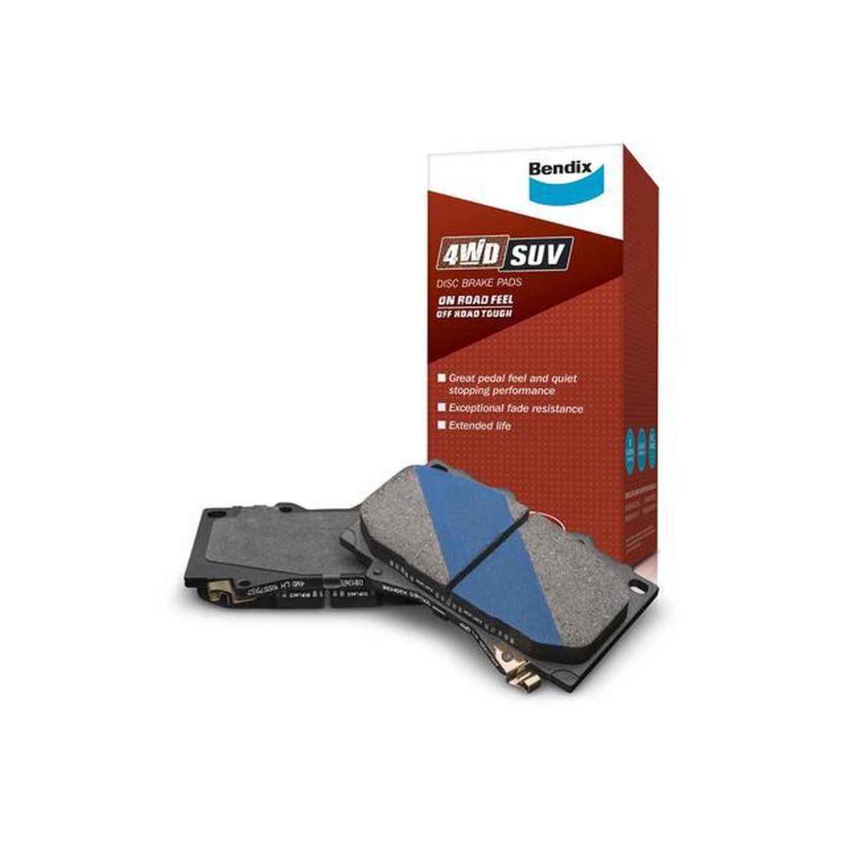 Bendix 4x4 Brake Pad Set Rear DB2398 -4WD