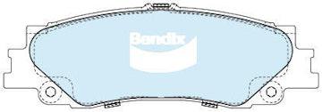 Bendix 4x4 Brake Pad Set Rear DB2640 -4WD