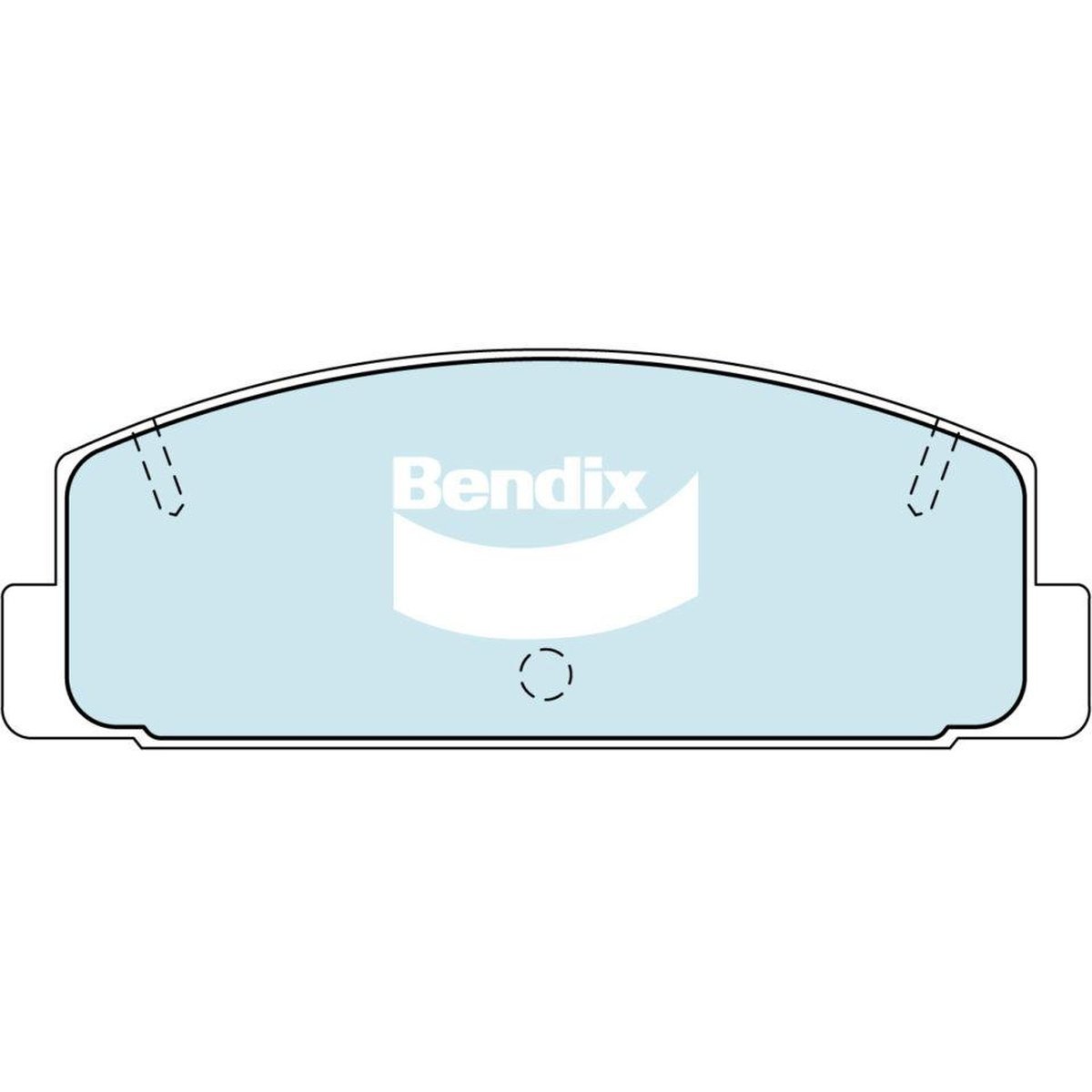 Bendix Heavy Duty Brake Pad Set Rear DB417 HD