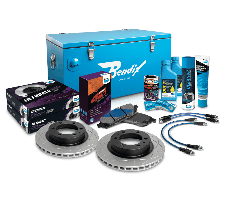 Bendix Ultimate Drum Brake Upgrade Kit Rear U4WD-DBUK785