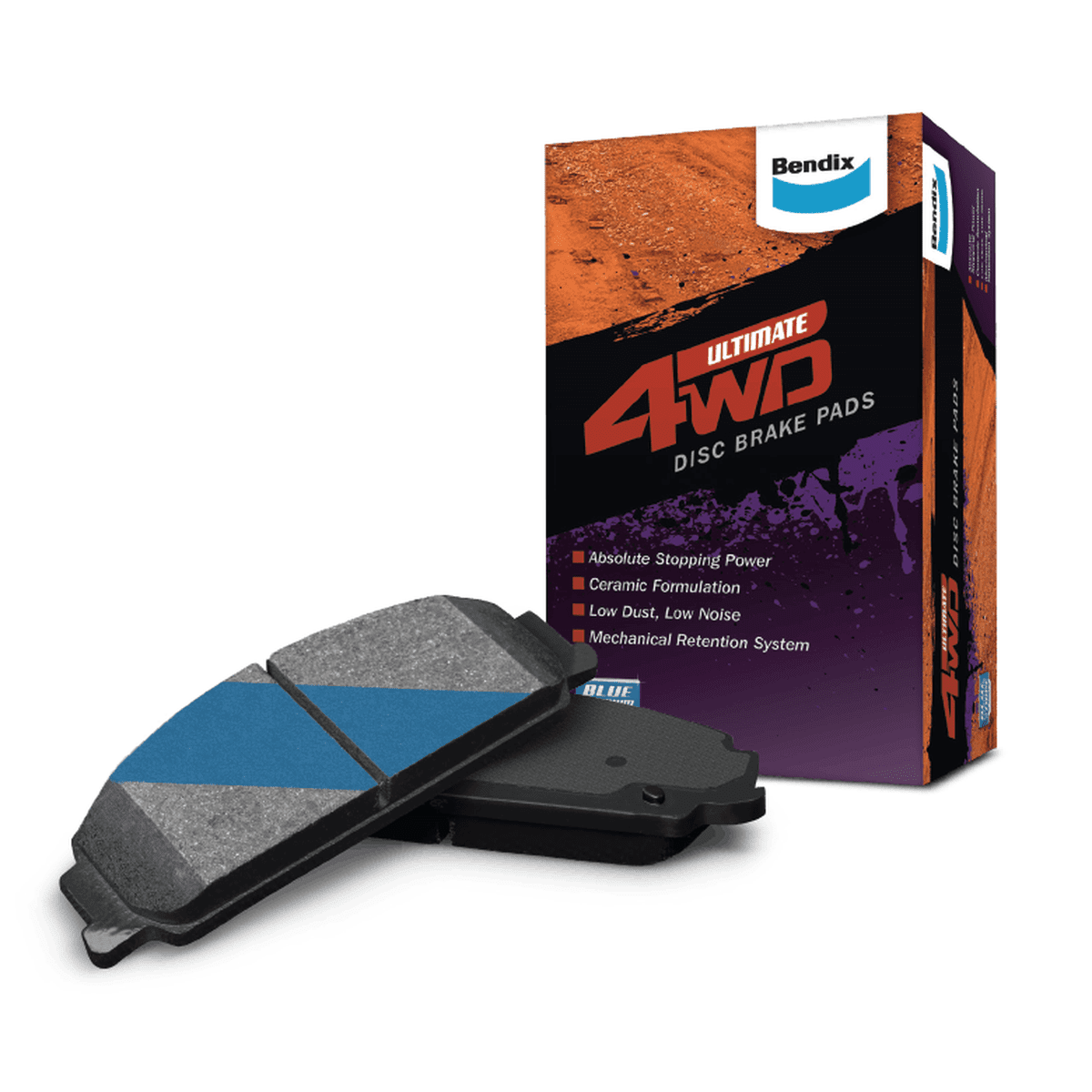 Bendix Ultimate 4WD Brake Pad Set Front DB1915 ULT4WD