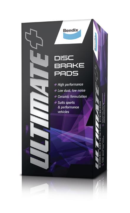 Bendix Ultimate+ Brake Pad Set Rear DB1521 ULT+