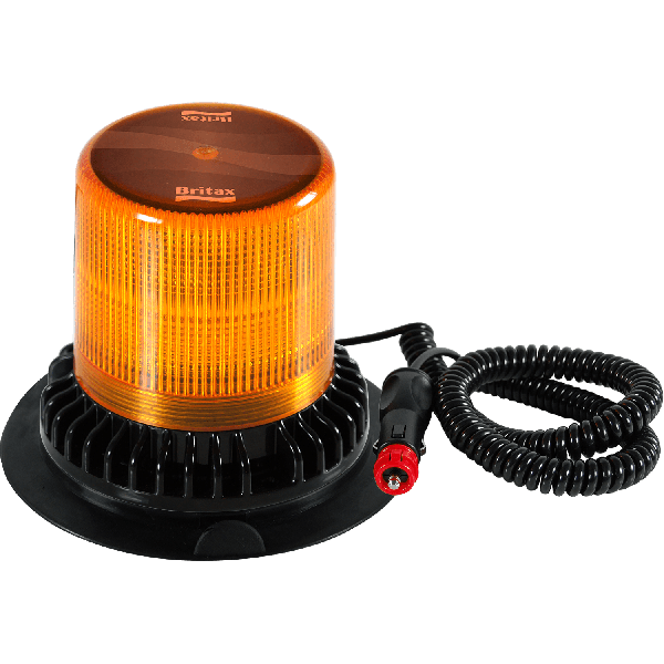 ECCO BF300 Series 10 - 30V, 1100 Lumen, Solid state, Magnetic Bea Beacon - Amber BF604-00
