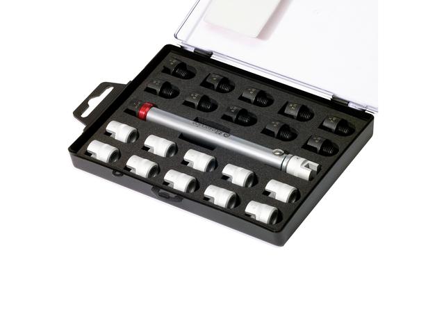 Bikeservice Spoke Torque Wrench Set 22 Piece