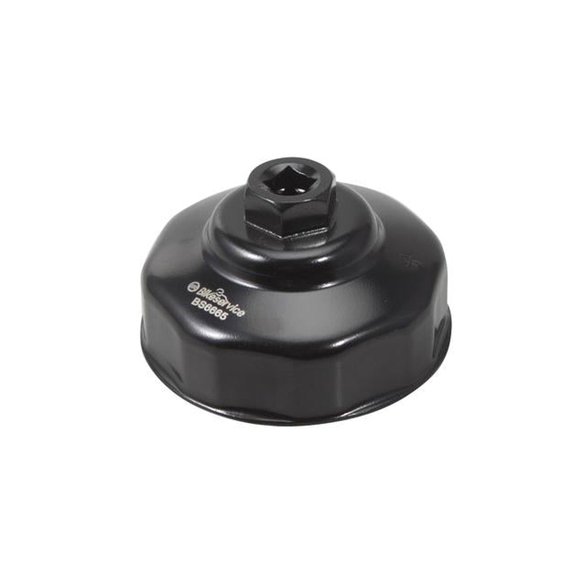 Bikeservice Cup Oil Filter Wrench 76mm-8Flute