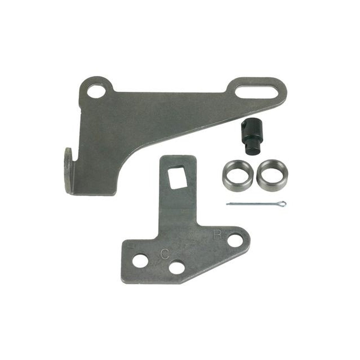 B&M Steel Cable Bracket & Shift Lever Kit Automatic Trans suits GM 4L60E/65E 4L80E/85E Trans W/PRNDL Switch BM75498