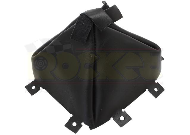 B&M Leather Shifter Boot Black 15x11cm fits Manual Trans BM80540