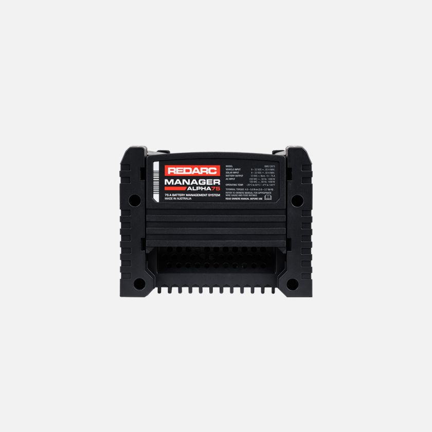 REDARC Manager Alpha75 Battery Management System BMS12075-AU