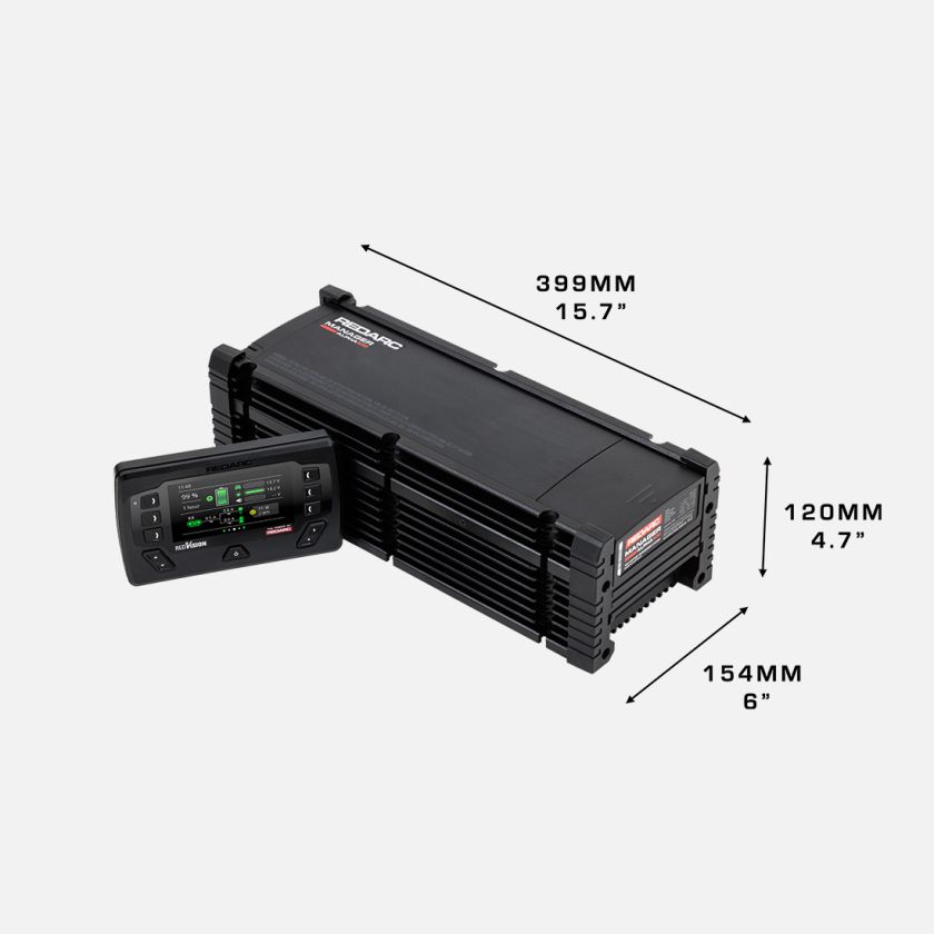 REDARC Manager Alpha50 Battery Management System BMS12050-AU