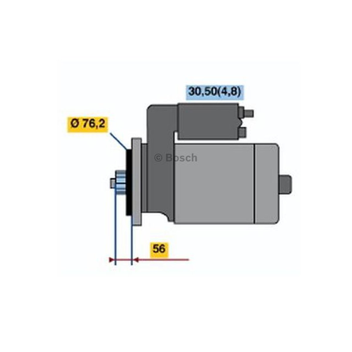 Bosch Starter Motor 0 001 120 408