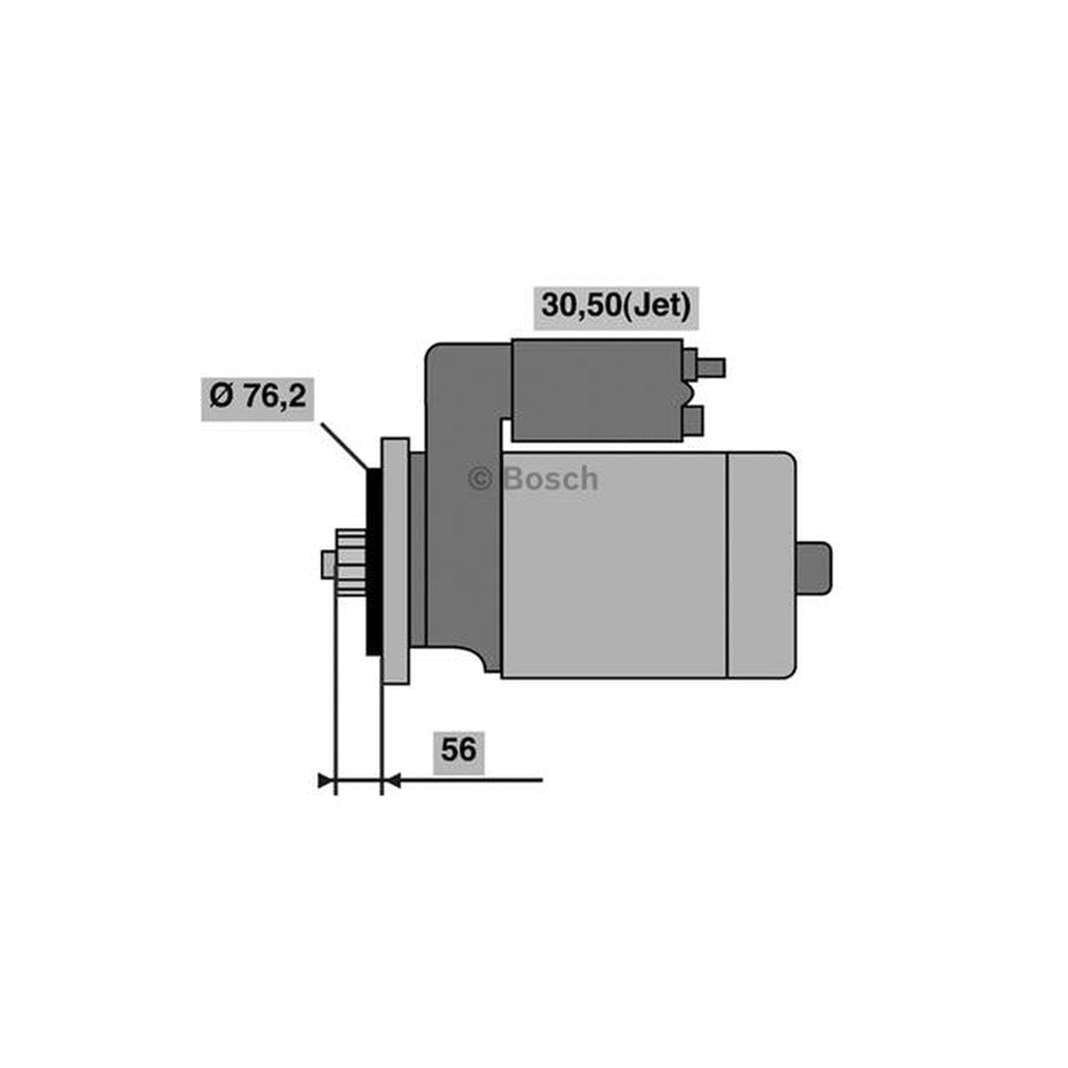 Bosch Starter Motor 0 001 121 026