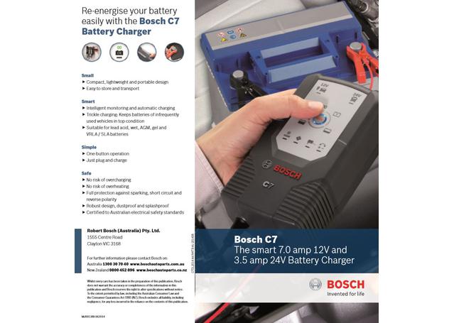 Bosch Battery Charger C7