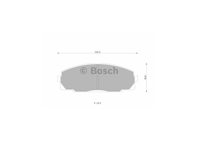 Bosch Blue Line Brake Pad Set Front DB1328BL