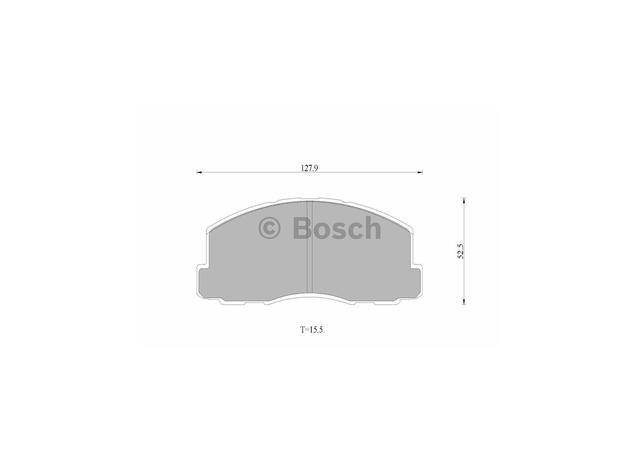 Bosch Blue Line Brake Pad Set Front DB319BL