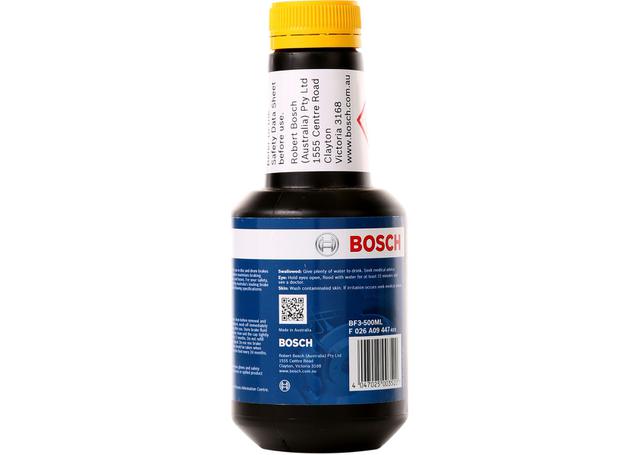 Bosch Yellow Dot Brake Fluid DOT 3 500mL BF3-500ML