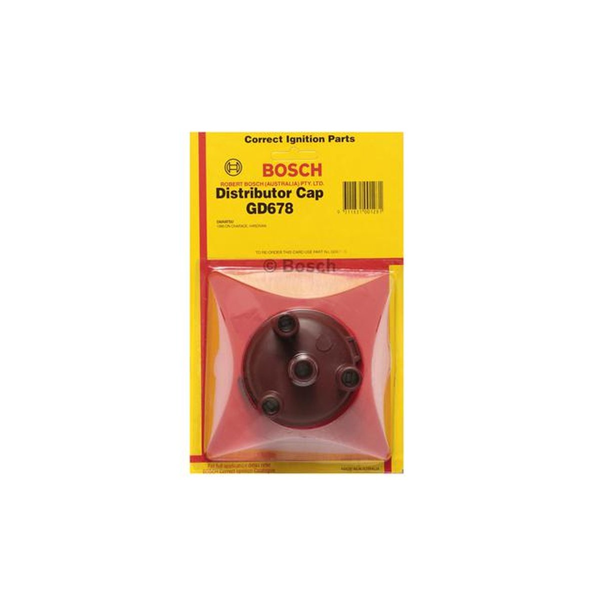 Bosch Distributor Cap GD678-C
