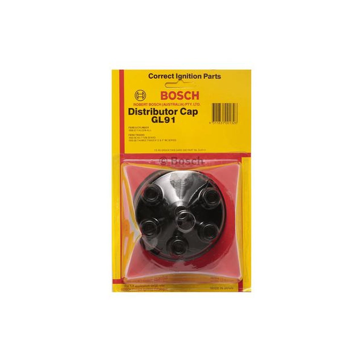 Bosch Distributor Cap GL91-C