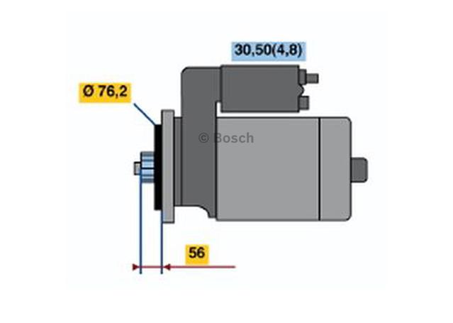 Bosch Starter Motor 0 001 121 408