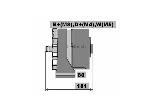 Bosch Alternator 0 120 469 982