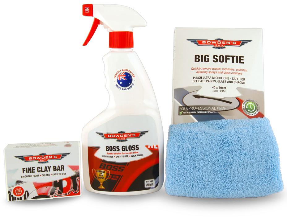 Bowden's Own Clay Bar Smooth& Clean Paint Pack 3pc