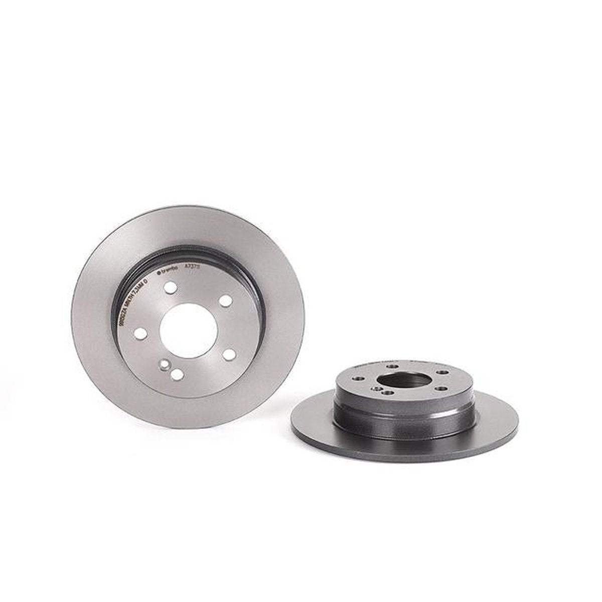 Brembo OE Brake Rotor Pair Rear 08.A737.11