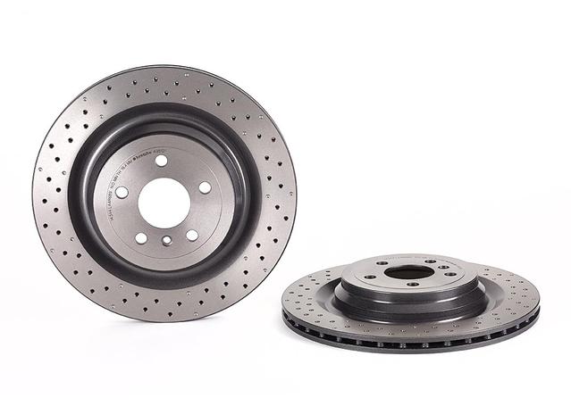 Brembo OE Brake Rotor Pair Rear 09.A961.21