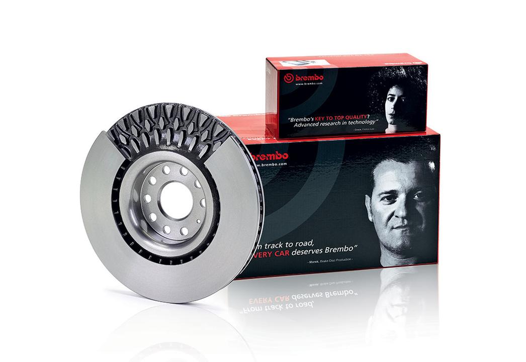 Brembo OE Brake Rotor Pair Front 09.8904.21