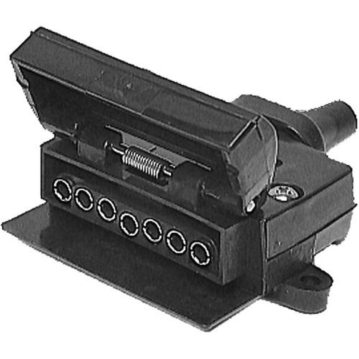 Britax Trailer Socket 7 Pin Flat Plastic B5