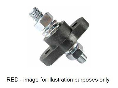 Auto Electrical Junction Stud S/Pole Feed Red C1938R
