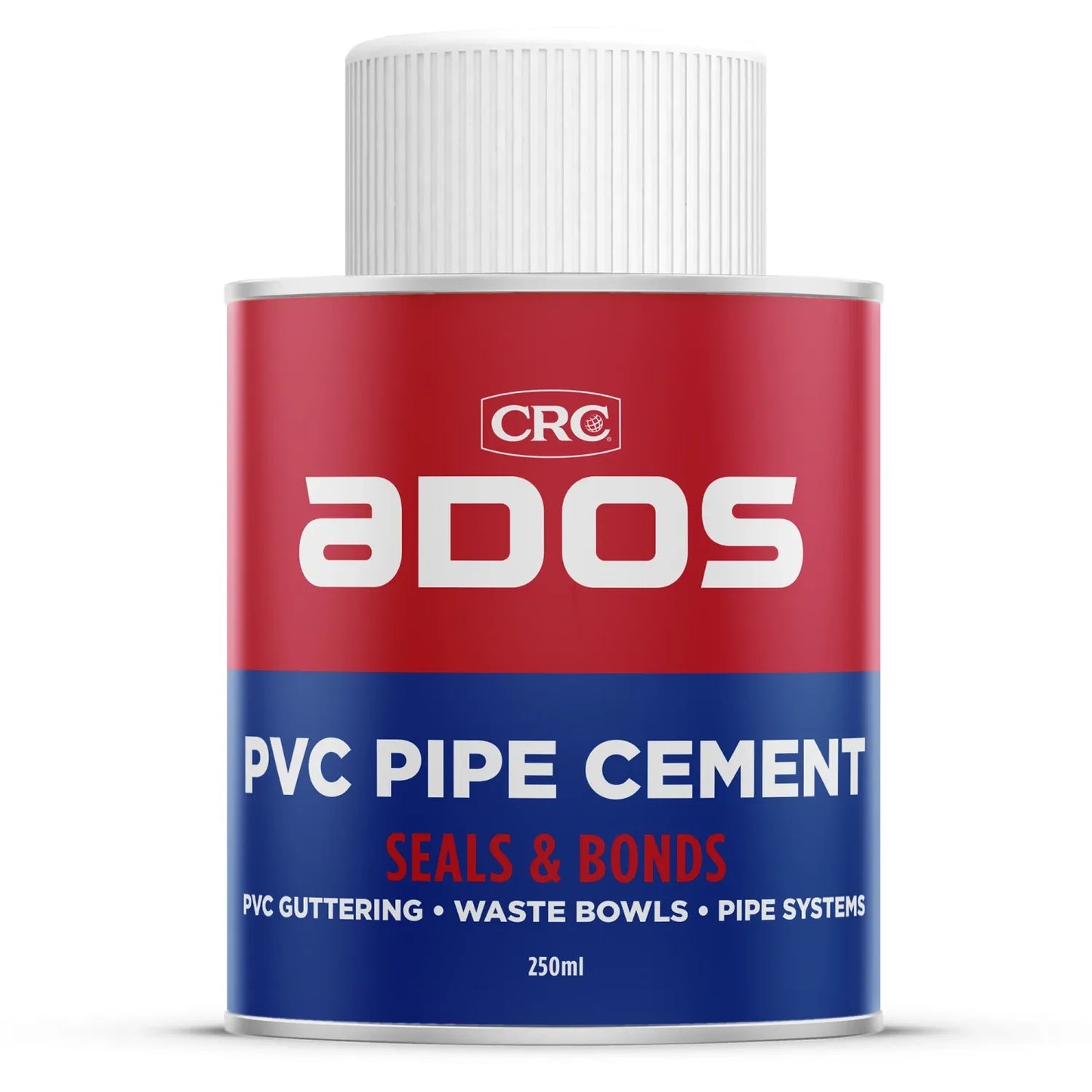 CRC PVC Pipe Cement Tin 250ml + Brush 8132