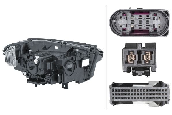 Hella Headlight 1LX 013 074-631
