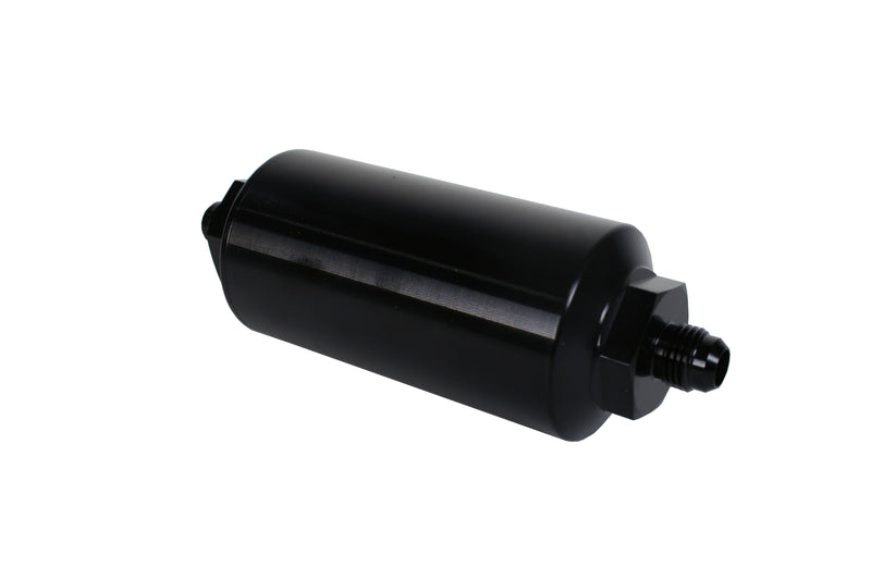 Aeromotive Black Inline Filter -6An Male ARO12348