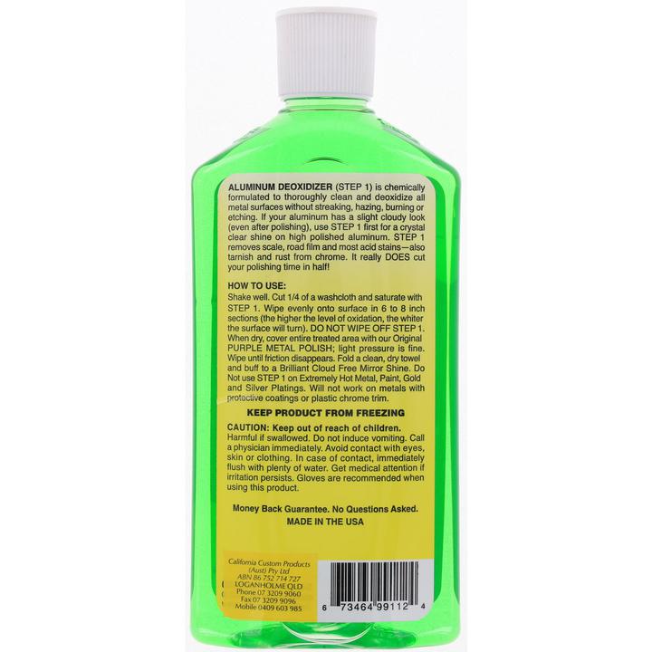 California Deoxidiser Aluminium 355ml