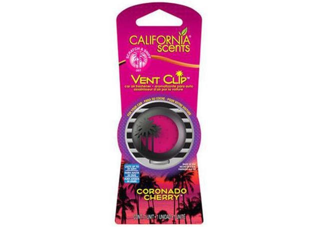 California Scents Air Freshener Vent Clip Choronado Cherry VC-607TRMC