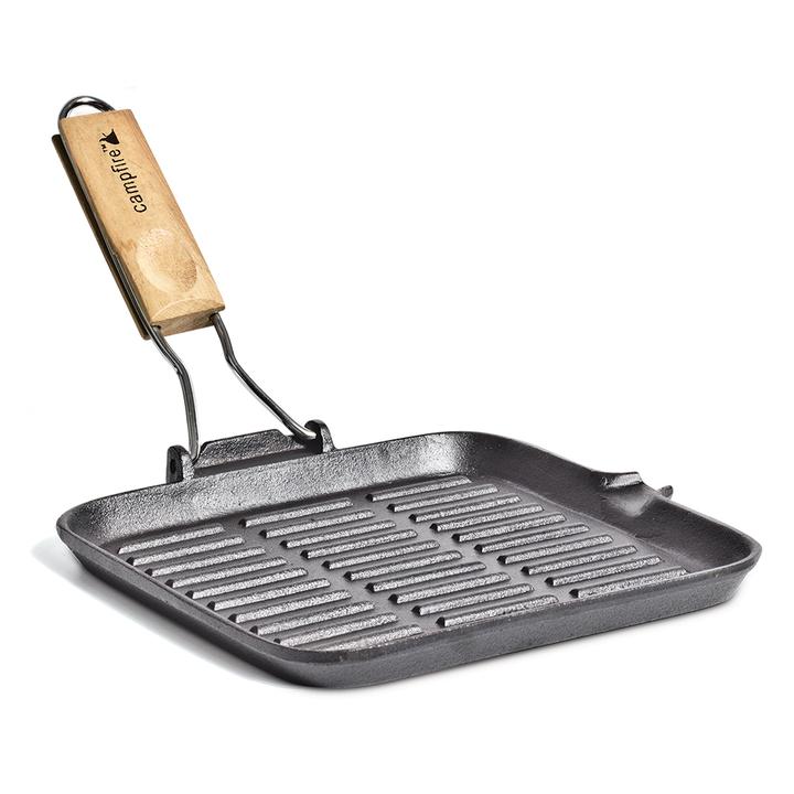 Campfire Square Frypan Folding Handle 24cm P116M-09