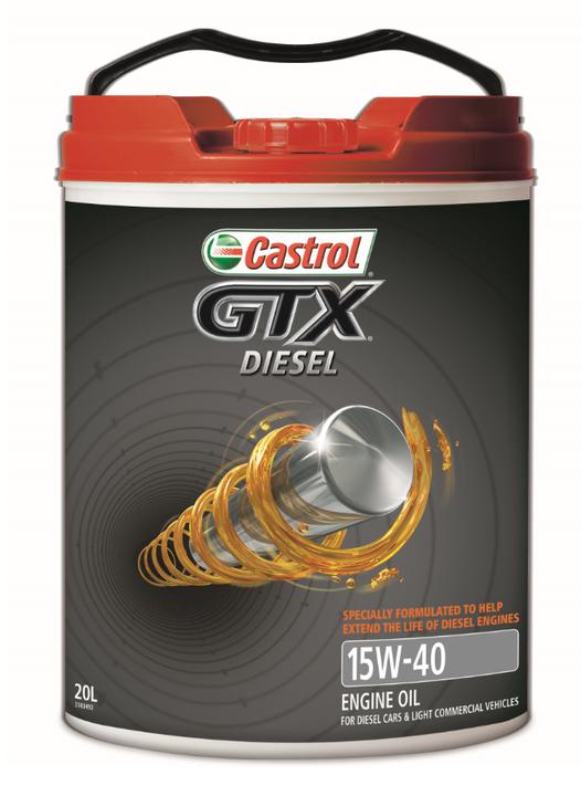 Castrol GTX Premium Mineral Diesel Engine Oil 15W-40 20L 3383492