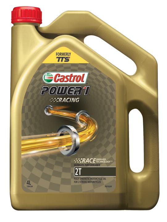 Castrol Power 1 Racing 2T Motorcycle Oil 4L 3384384