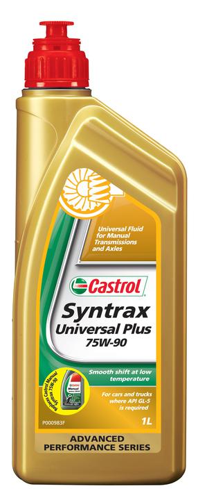 Castrol SYNTRAX 75W-90 Universal Plus Manual Transmission Fluid 1L 3377738