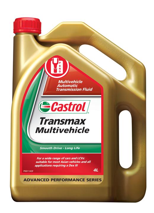 Castrol TRANSMAX ATF DEXRON-VI Mecron LV MultiVehicle Trans Fluid 4L 3371183
