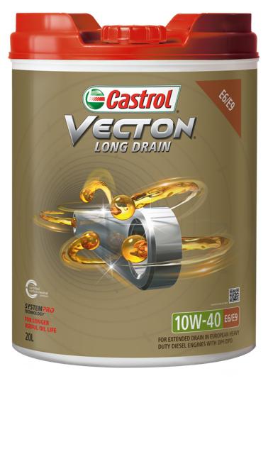 Castrol VECTON LD 10W-40 E6/E9 Engine Oil 20L 3415494