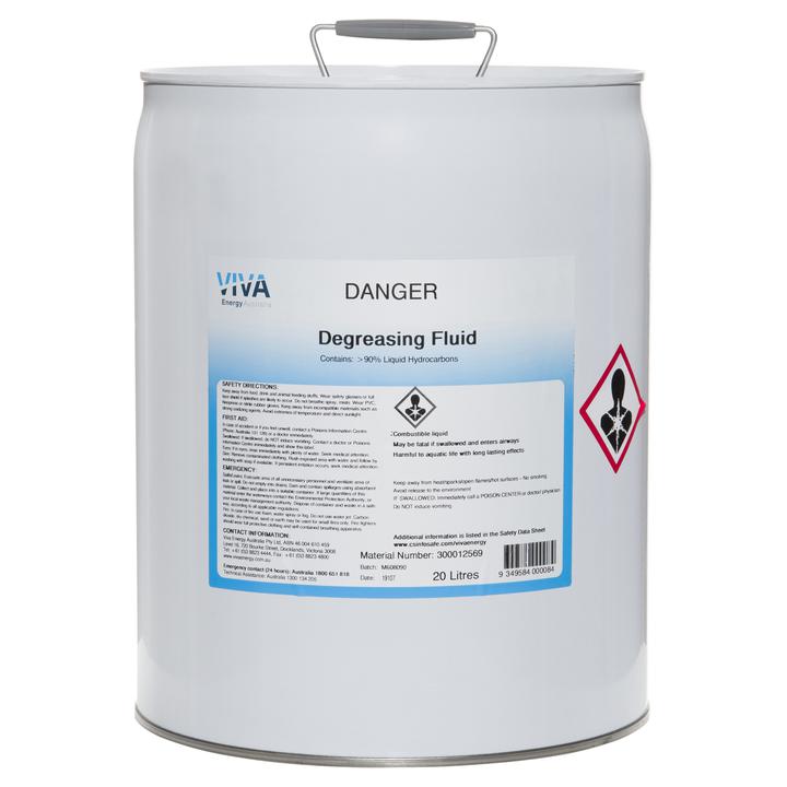 Shell Lubricants Viva Energy Degreasing Fluid 20L 300012569