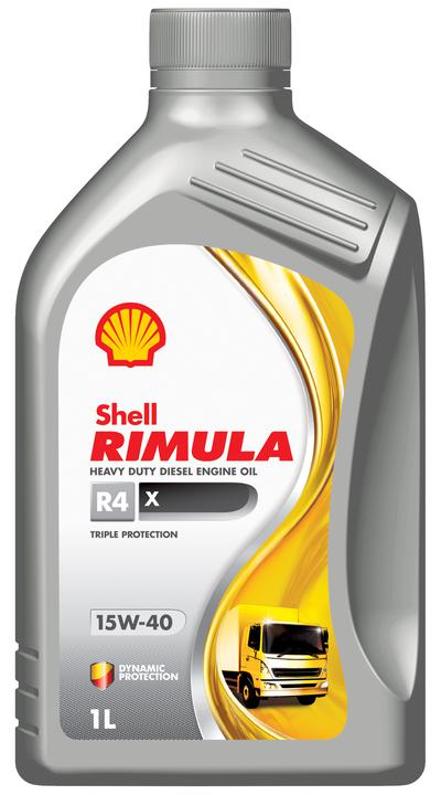 Shell Rimula R4 X 15W40 Engine Oil (CI4/E7/DH1) 1L
